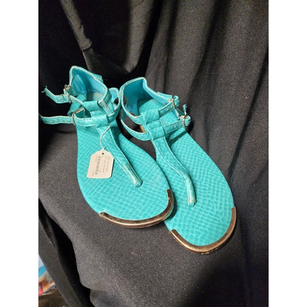 Rosegirl Women's Sandal; Turquoise US 6; NWT